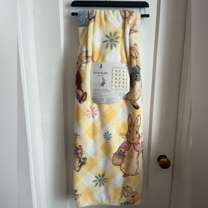Peter Rabbit Easter/ Spring Floral Blanket